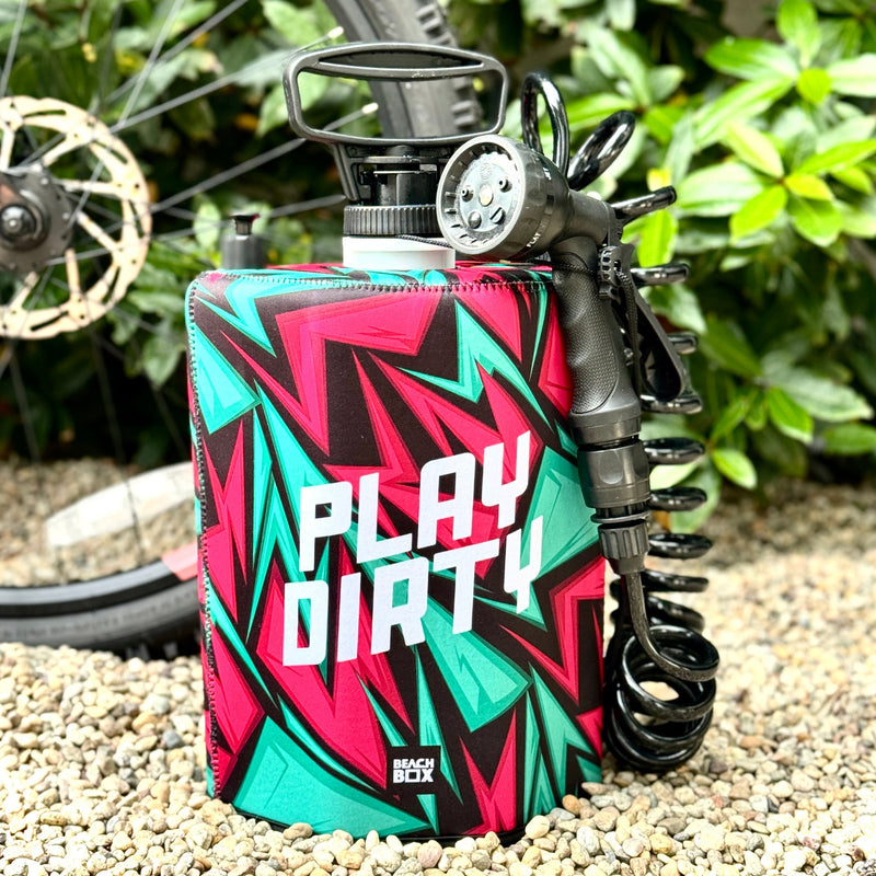 Load image into Gallery viewer, BeachBox Portable Shower Tank - &#39;Play Dirty&#39;
