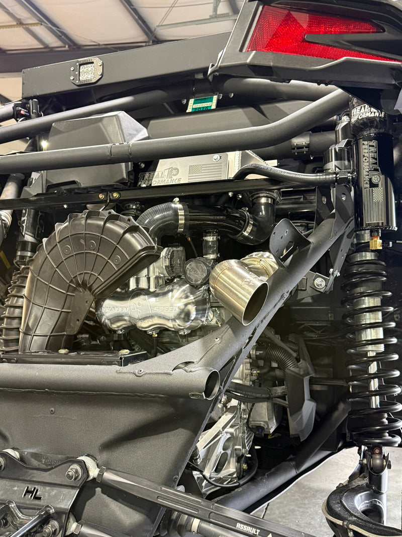 Load image into Gallery viewer, Treal Performance | 2017-2026 Can-Am X3 Bed Delete Intercooler Mount Brackets
