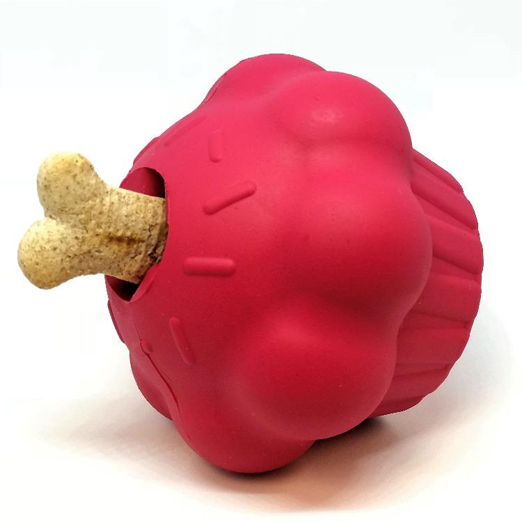 Load image into Gallery viewer, Cupcake eDispenser - Durable Rubber Chew Toy &amp; Treat Dispenser | USA Made
