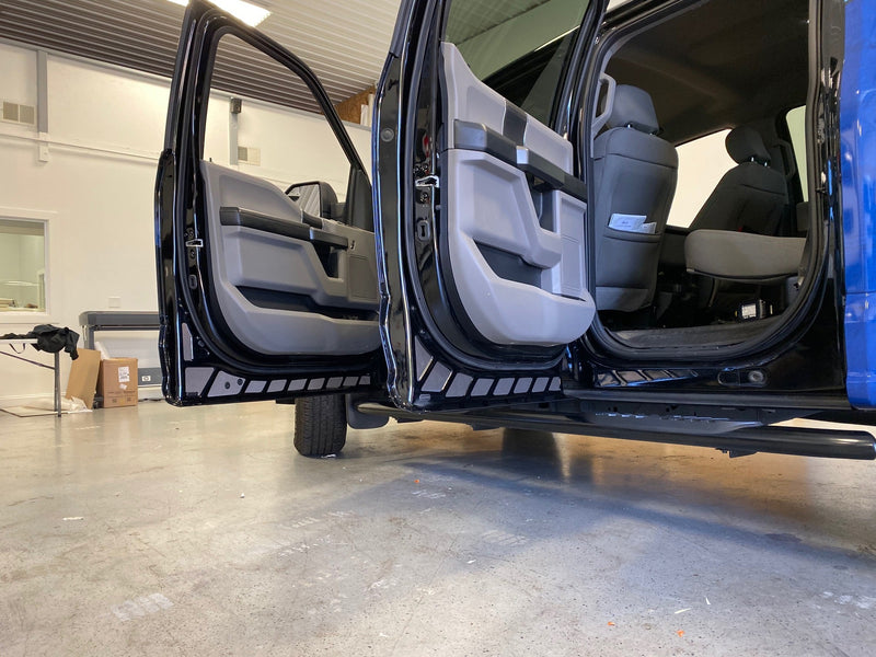 Load image into Gallery viewer, Reflective Safety Front and Rear Door Inserts for 2015-2020 Ford F150-550
