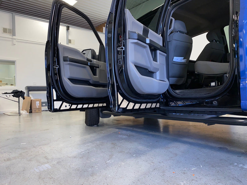 Load image into Gallery viewer, Reflective Safety Front and Rear Door Inserts for 2015-2020 Ford F150-550
