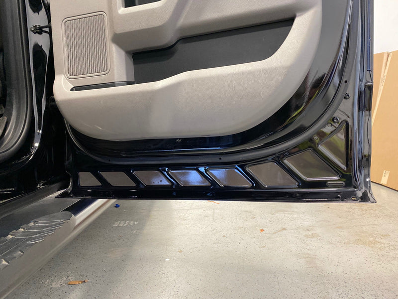 Load image into Gallery viewer, Reflective Safety Front and Rear Door Inserts for 2015-2020 Ford F150-550
