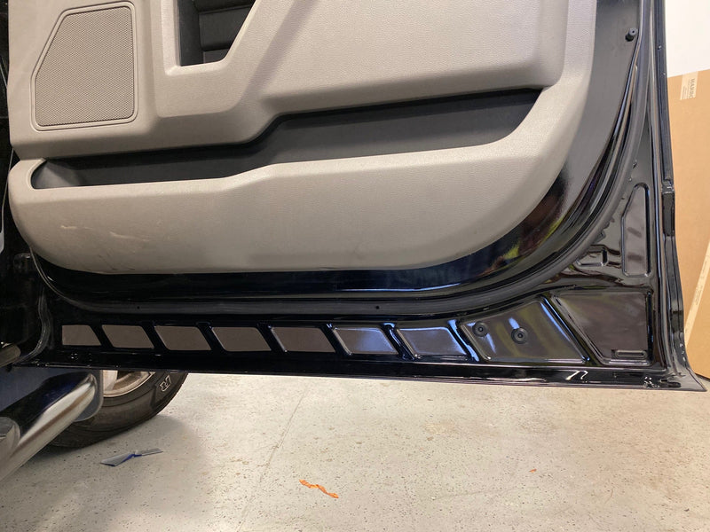 Load image into Gallery viewer, Reflective Safety Front and Rear Door Inserts for 2015-2020 Ford F150-550
