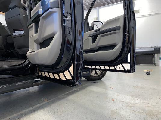 Reflective Safety Front and Rear Door Inserts for 2015-2020 Ford F150-550