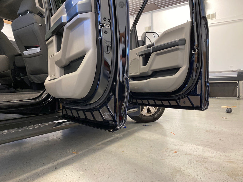 Load image into Gallery viewer, Reflective Safety Front and Rear Door Inserts for 2015-2020 Ford F150-550
