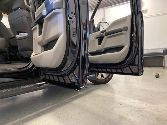 Reflective Safety Front and Rear Door Inserts for 2015-2020 Ford F150-550