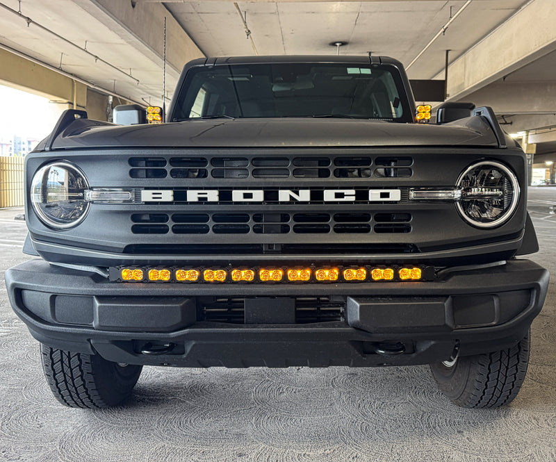 Load image into Gallery viewer, 2021+ Ford Bronco Standard Bumper 40in Light Bar - PRO

