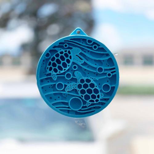 Load image into Gallery viewer, Turtle eMat-Mini Lick Mat with Suction Cups - Small Dogs &amp; Cats | USA
