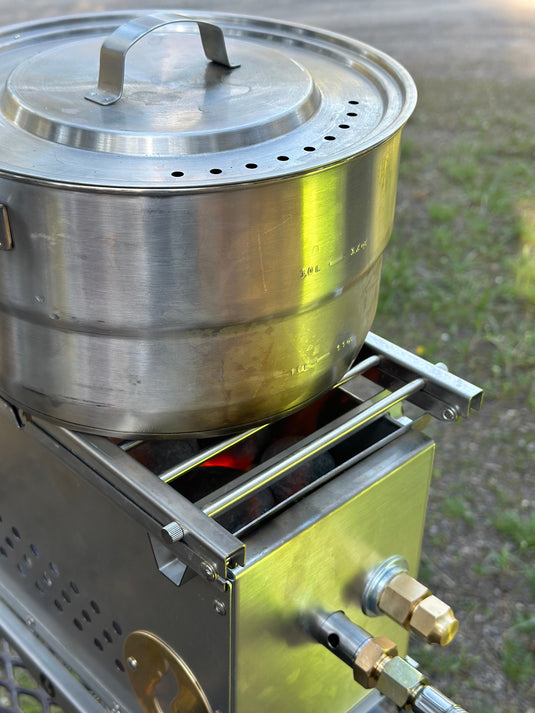 PRE-SALE ONLY! Over Under Grill Thingy: Stand and Grill In One!