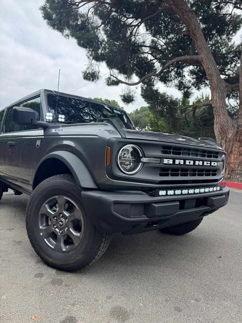 Load image into Gallery viewer, 2022+ Ford Bronco Raptor Hood Mount/Ditch Lights/Pillars - PRO

