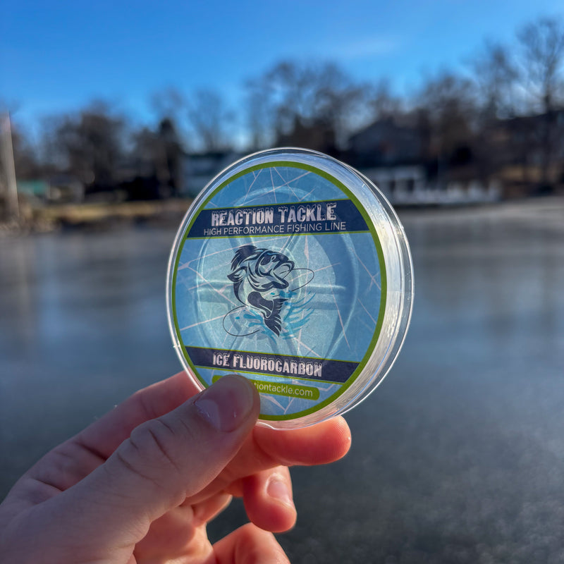 Load image into Gallery viewer, Reaction Tackle Ice Fluorocarbon Fishing Line or Leader
