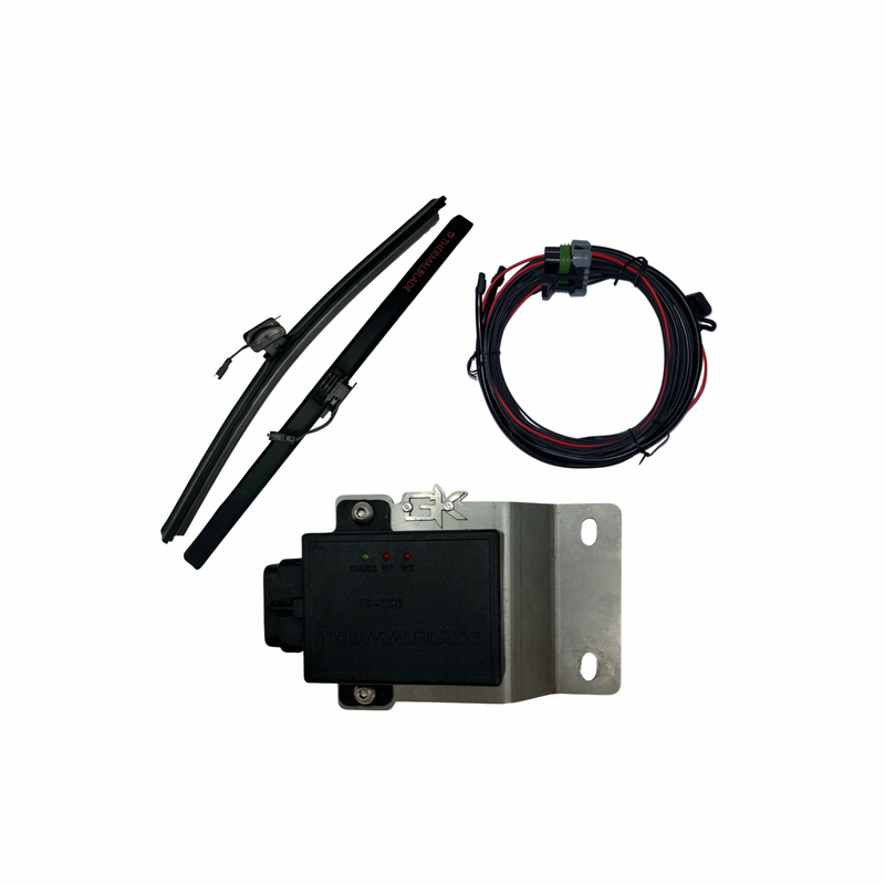 Load image into Gallery viewer, 1990-1997 Toyota FJ80 Heated Wiper Blades with Installation Bracket
