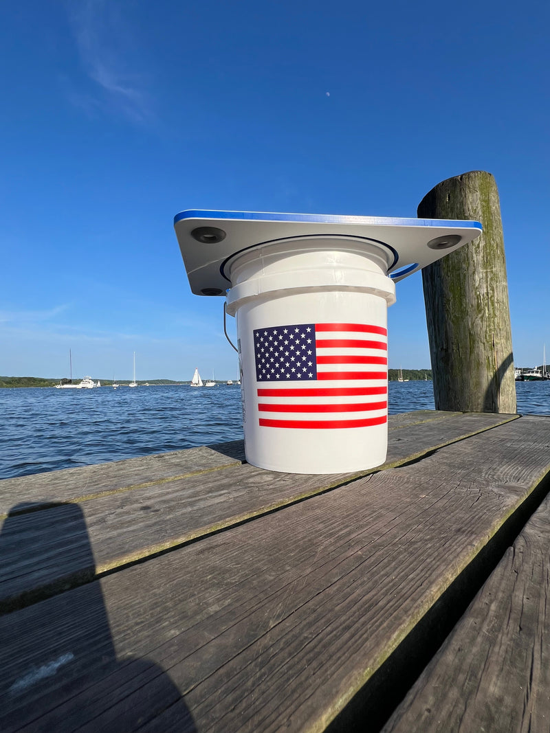 Load image into Gallery viewer, Made in the USA | Premium Bucket or Cooler Fishing Cutting Board
