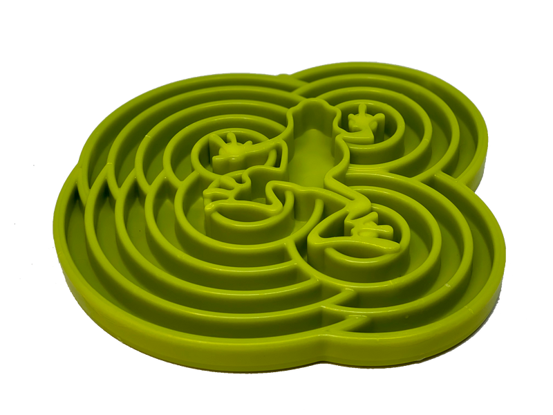 Load image into Gallery viewer, Water Frog eTray - Shallow Slow Feeder Dog Bowl for Enrichment | USA Made
