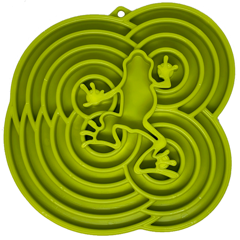 Load image into Gallery viewer, Water Frog eTray - Shallow Slow Feeder Dog Bowl for Enrichment | USA Made
