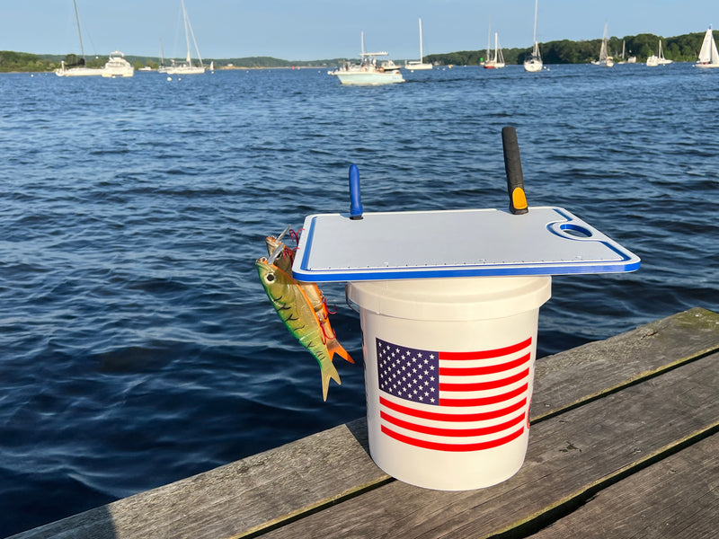 Load image into Gallery viewer, Made in the USA | Premium Bucket or Cooler Fishing Cutting Board
