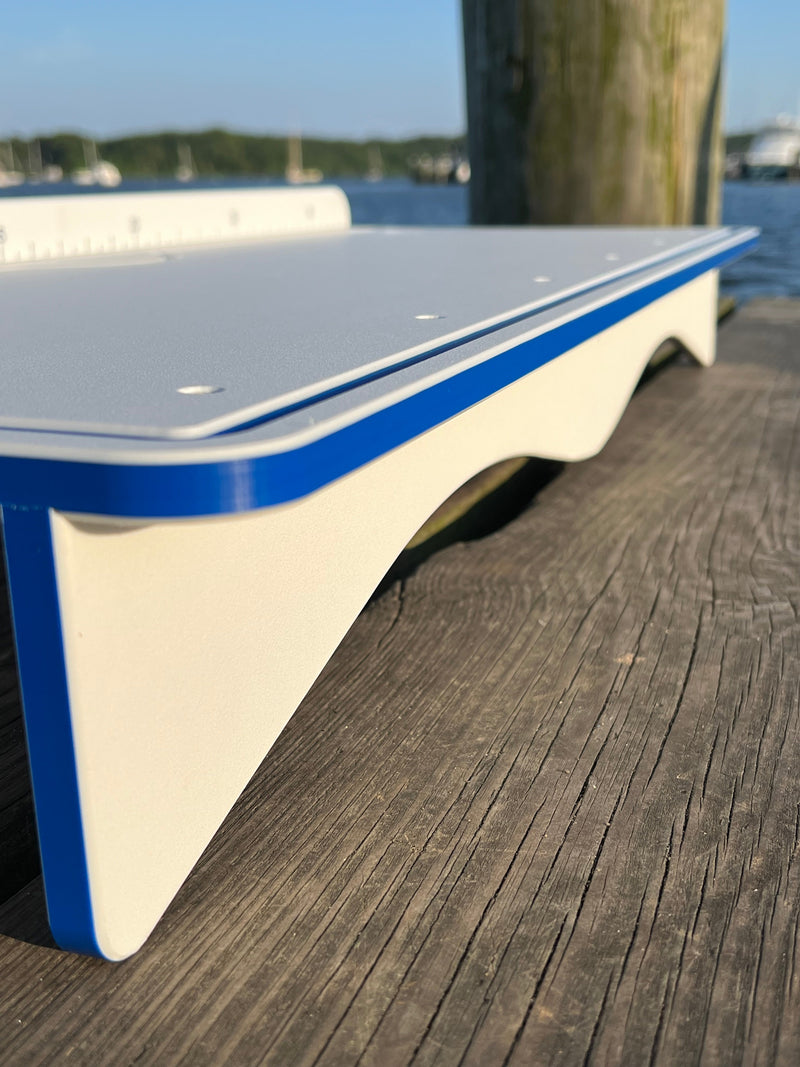 Load image into Gallery viewer, Made in the USA | Premium Double Bucket 33" Raised Fillet Table Cutting Board
