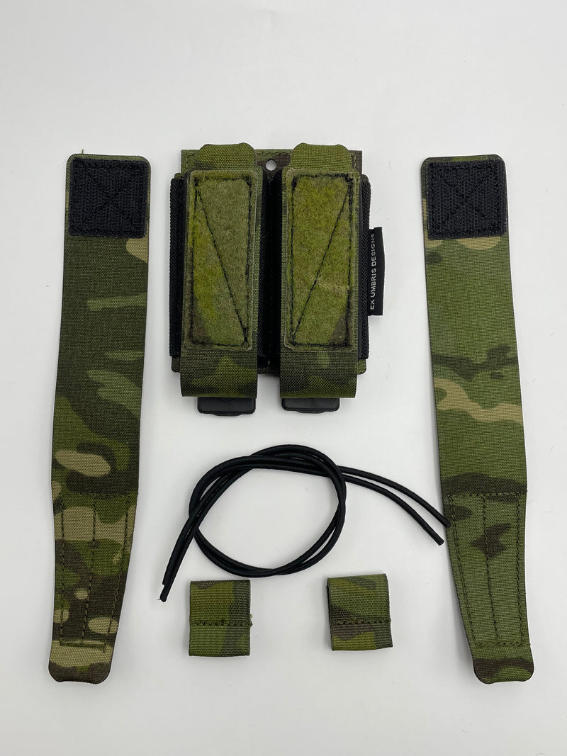 Load image into Gallery viewer, Modular Double Pistol Mag Pouch
