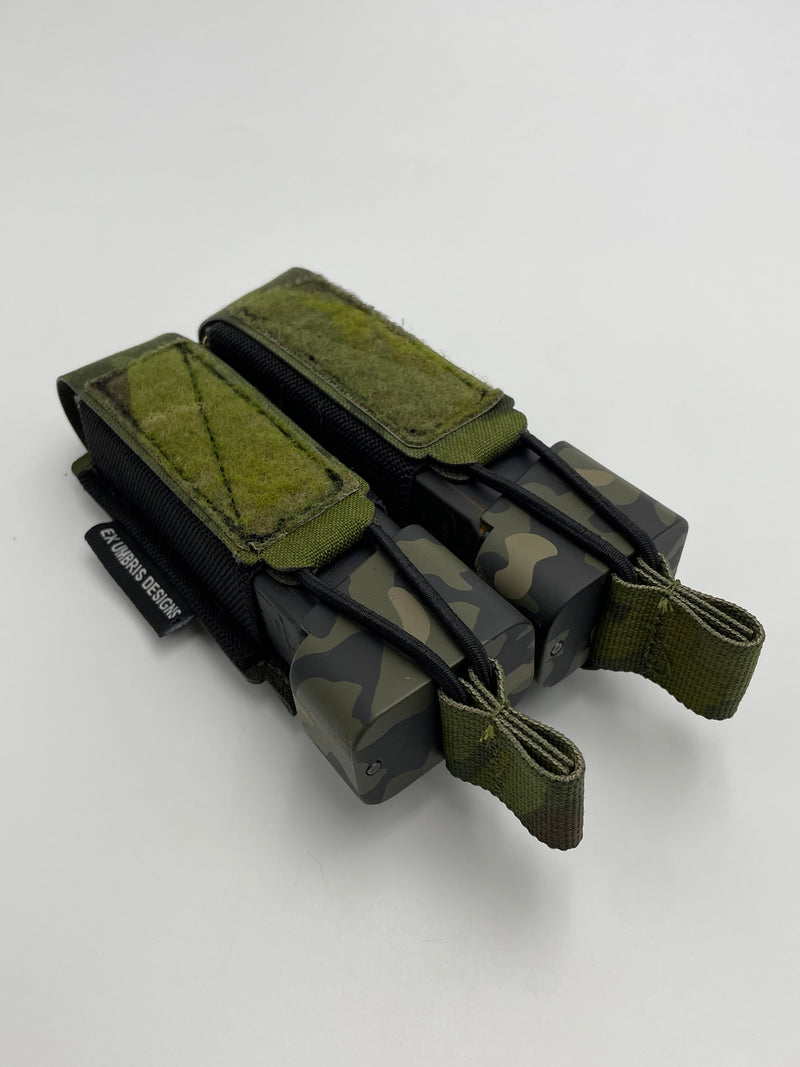 Load image into Gallery viewer, Modular Double Pistol Mag Pouch
