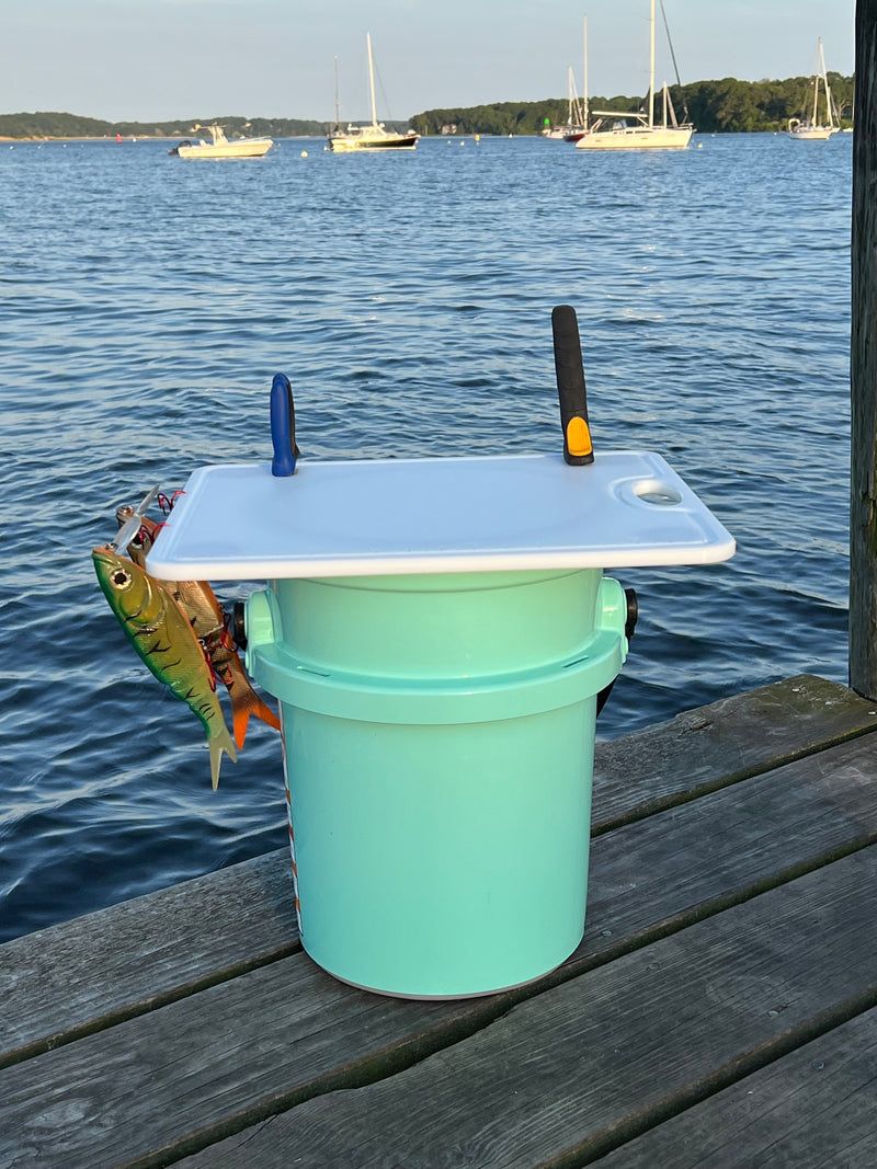 Load image into Gallery viewer, Made in the USA | Premium Bucket or Cooler Fishing Cutting Board
