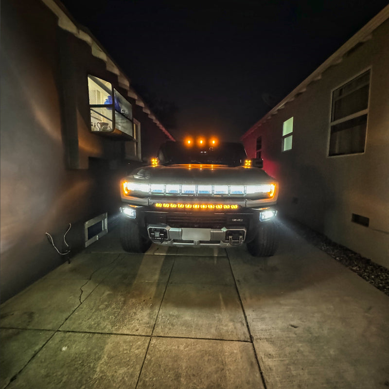 Load image into Gallery viewer, 2022+ GMC Hummer EV Hood Mount Ditch Lights - PRO
