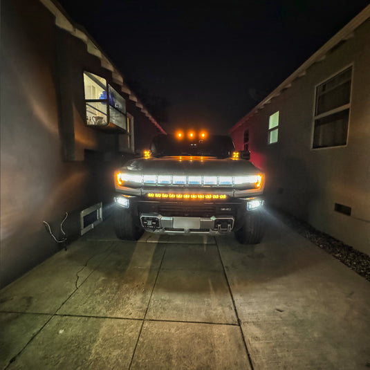 2022+ GMC Hummer EV Hood Mount Ditch Lights - PRO