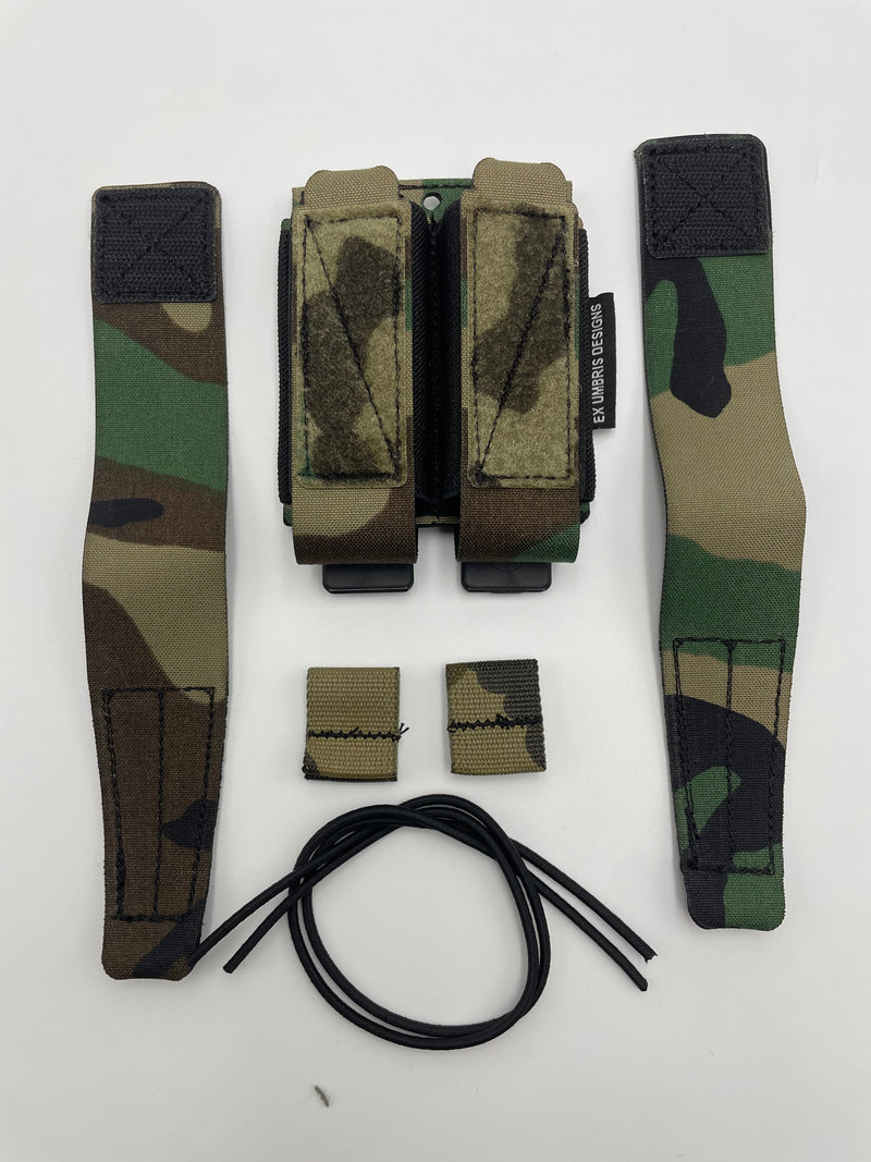 Load image into Gallery viewer, Modular Double Pistol Mag Pouch
