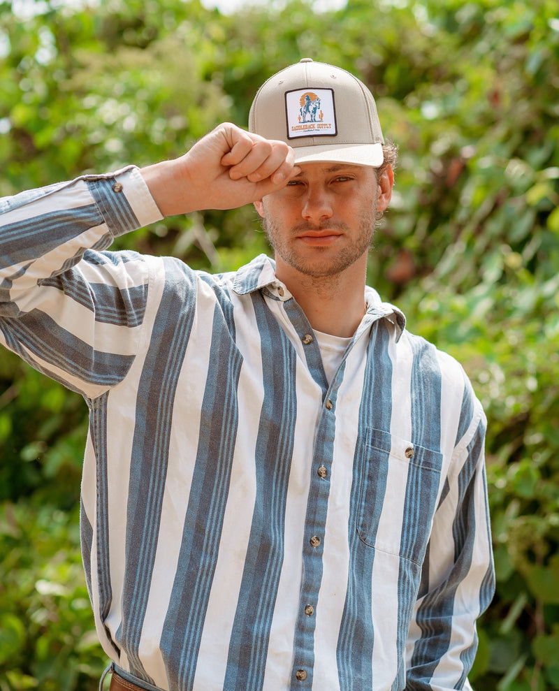 Load image into Gallery viewer, Trusty Steed Patch Snapback
