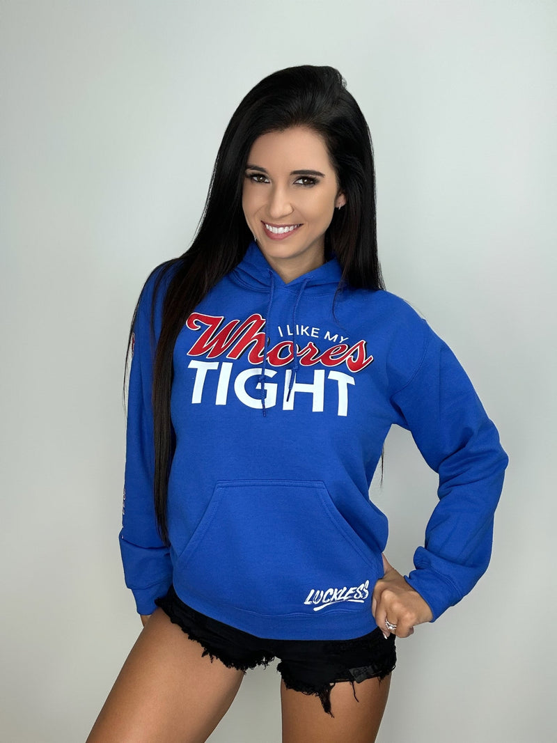 Load image into Gallery viewer, I like my Wh*res Tight Hoodie
