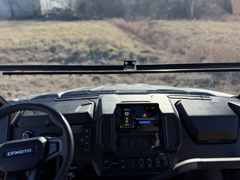 Load image into Gallery viewer, CF Moto UForce U10 Pro Fold Down Windshield
