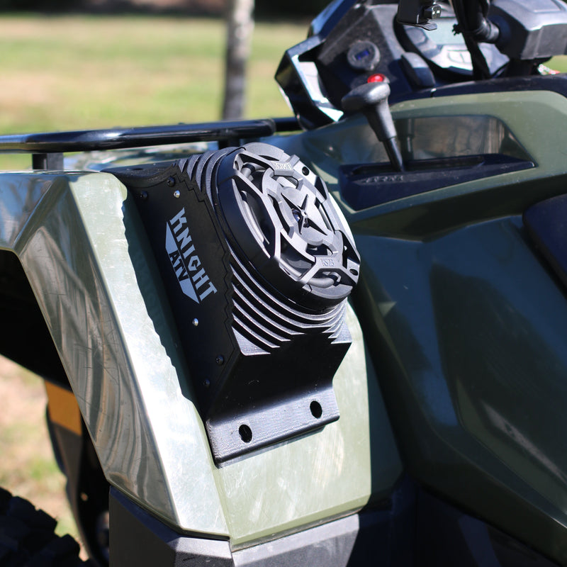 Load image into Gallery viewer, Tracker Offroad 570 (2017–2022) Custom Fit Waterproof Fender Speaker Pods
