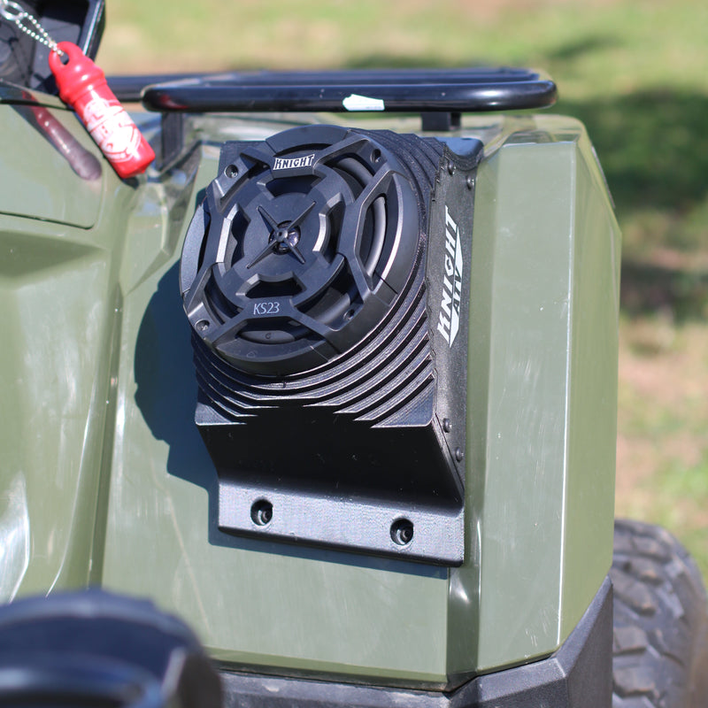 Load image into Gallery viewer, Tracker Offroad 570 (2017–2022) Custom Fit Waterproof Fender Speaker Pods
