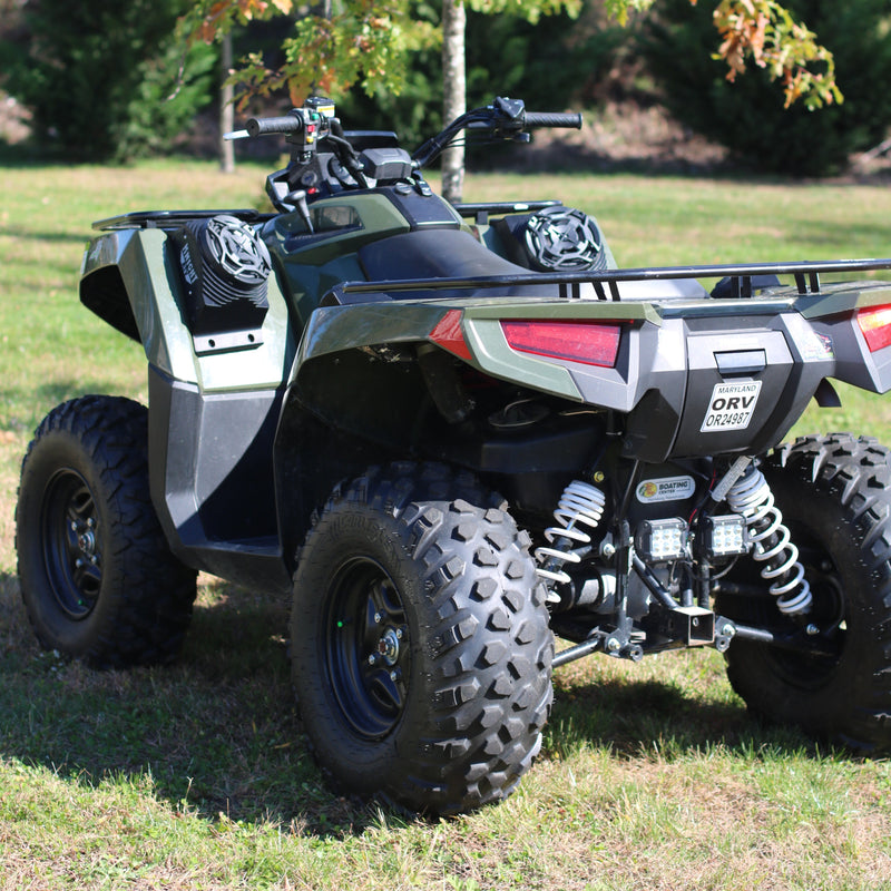 Load image into Gallery viewer, Tracker Offroad 570 (2017–2022) Custom Fit Waterproof Fender Speaker Pods
