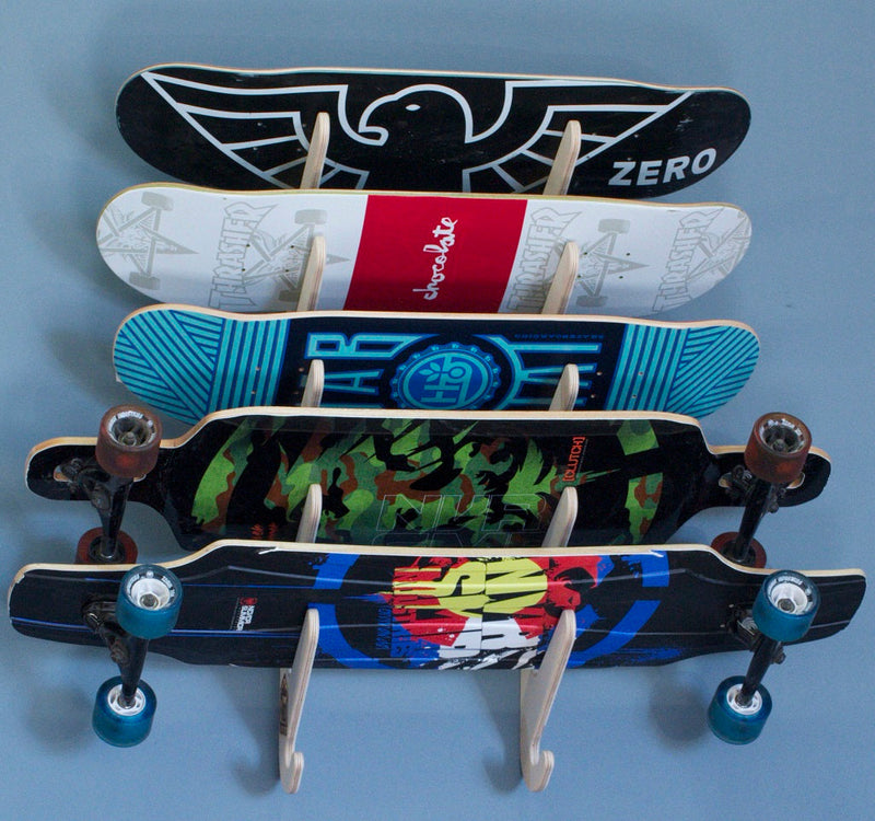 Load image into Gallery viewer, THE ANNEX skateboard wall rack
