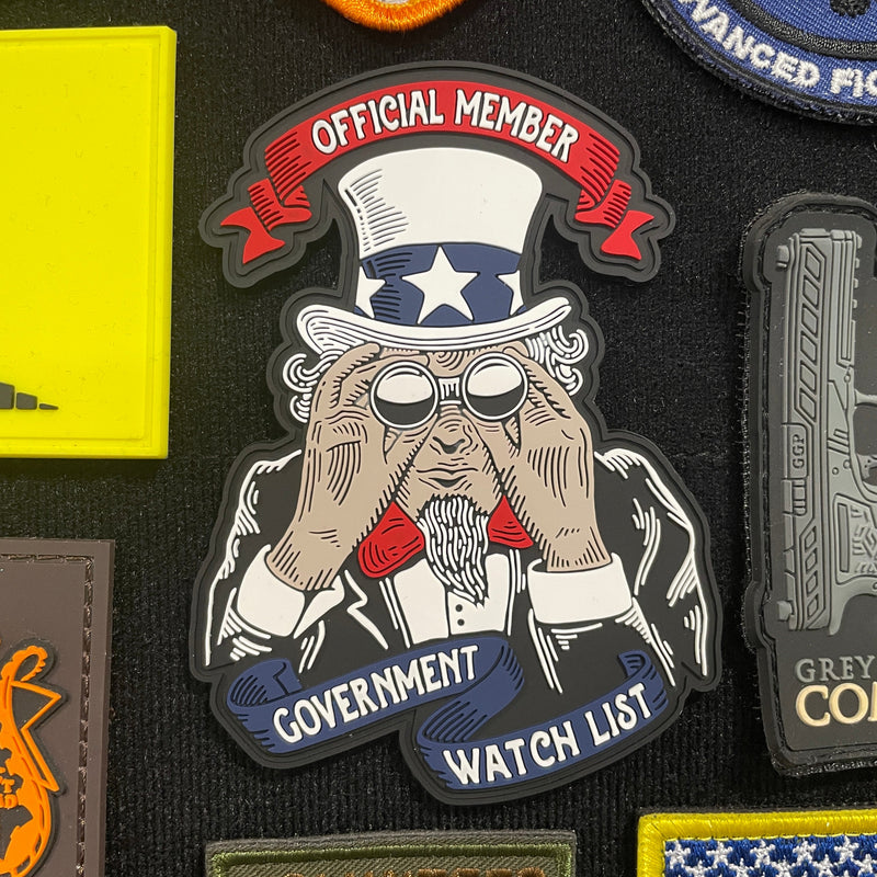 Load image into Gallery viewer, GOVERNMENT WATCHLIST PATCH
