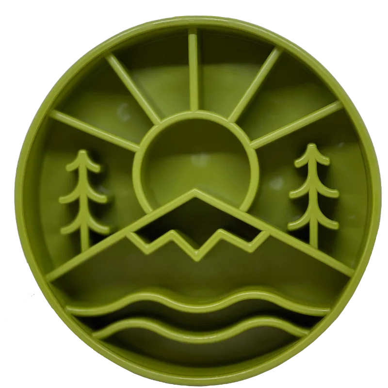 Load image into Gallery viewer, Great Outdoors eBowl - Slow Feeder Dog Bowl &amp; Enrichment | USA Made
