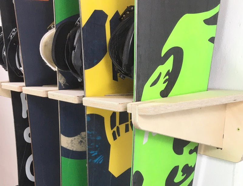 Load image into Gallery viewer, THE PONDEROSA snowboard wall rack
