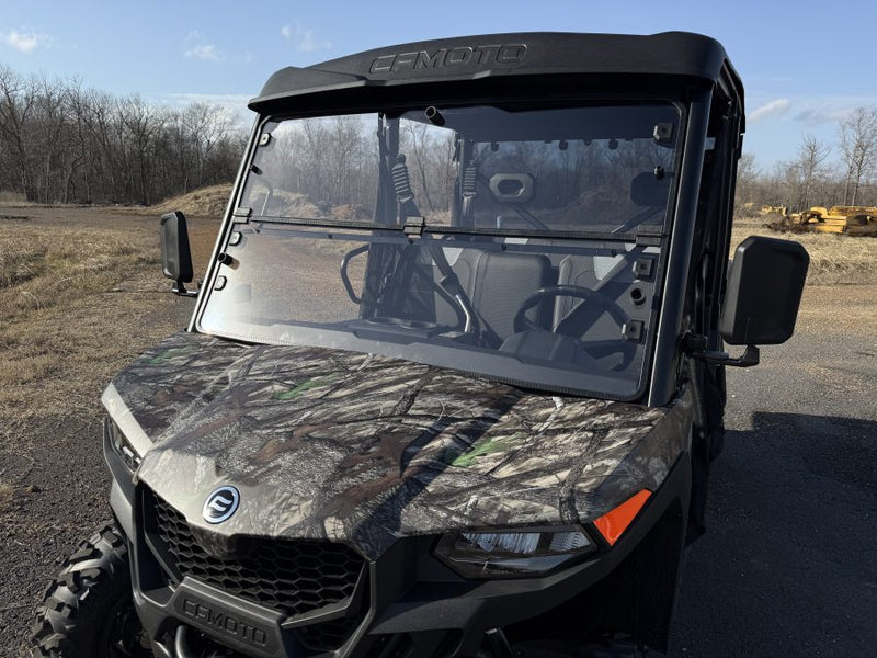 Load image into Gallery viewer, CF Moto UForce 800 XL Fold Down Windshield
