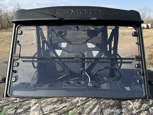 CF Moto UForce 800 XL Fold Down Windshield