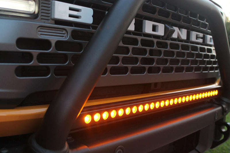Load image into Gallery viewer, 2021+ Ford Bronco Modular Bumper 30in Light Bar
