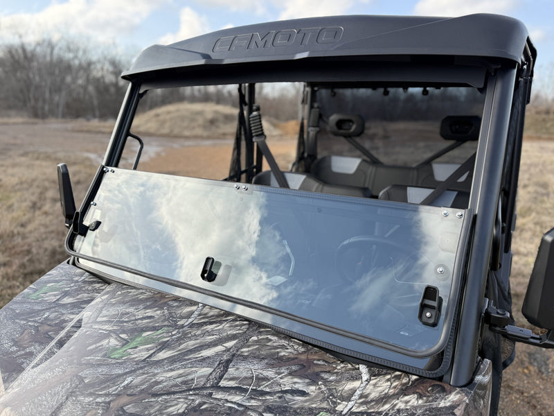 Load image into Gallery viewer, CF Moto UForce 800 XL Fold Down Windshield

