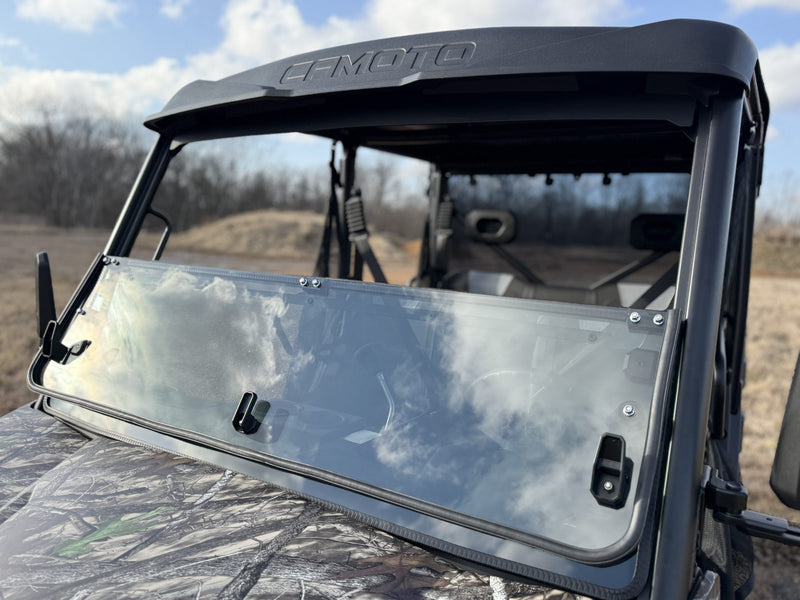 Load image into Gallery viewer, CF Moto UForce 800 XL Fold Down Windshield
