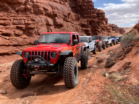 JK JL JT HIGH CLEARANCE FRONT BUMPER with HOOP