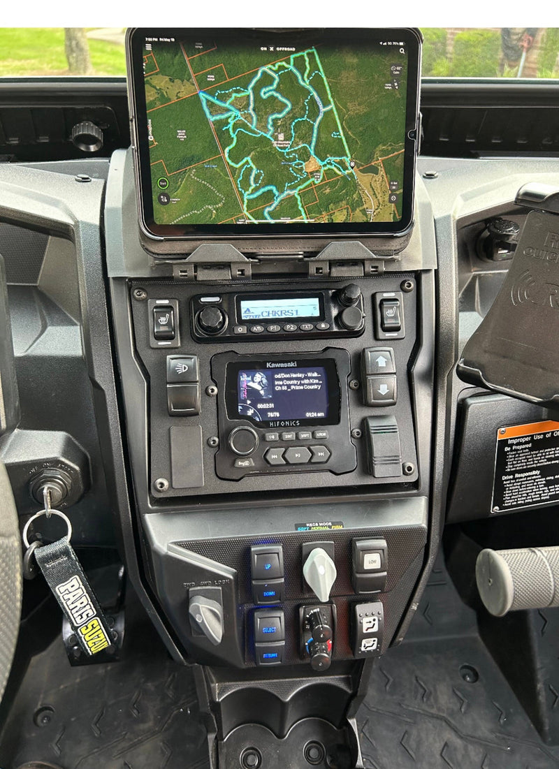 Load image into Gallery viewer, SFM Kawasaki KRX Custom Dash Mount
