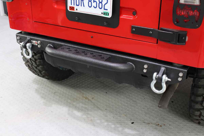 Load image into Gallery viewer, Fishbone Offroad Piranha Rear Bumper W/Step for 1987-2006 Jeep Wrangler FB22072
