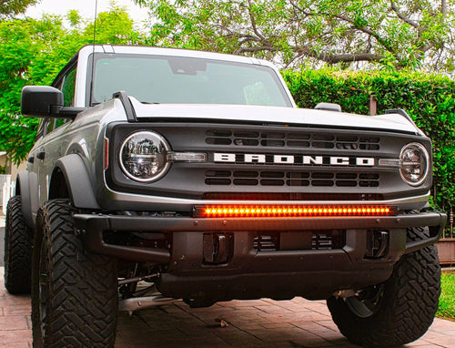 2021+ Ford Bronco Modular Bumper 40in Light Bar - Slim