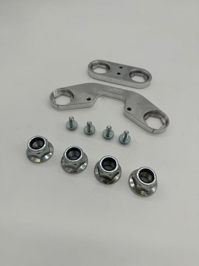 Load image into Gallery viewer, Can-Am Maverick R Radius Rod Nut Plate Kit
