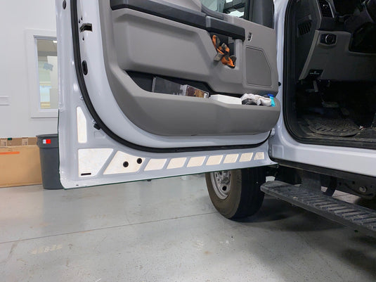 Reflective Safety Front and Rear Door Inserts for 2015-2020 Ford F150-550