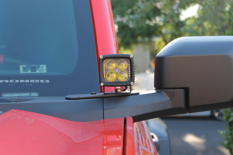 Load image into Gallery viewer, 2022+ Ford Bronco Raptor Hood Mount/Ditch Lights/Pillars
