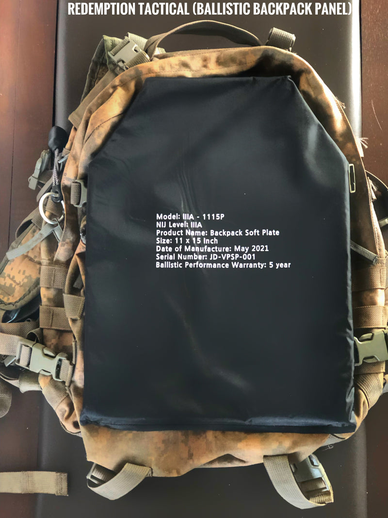 Load image into Gallery viewer, Ballistic Backpack Soft Plate NIJ Level IIIA Soft Armor Plate for Vest or Backpack
